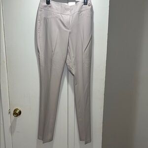 Suzy Shier Cream Tailored Trousers